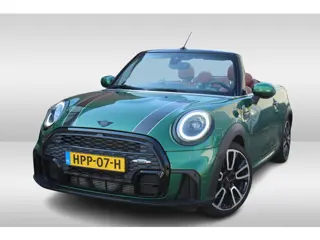 Foto 13 van MINI Cabrio 1.5 Cooper John Cooper Works l Britisch racing green l Chester bruin leer l PDC l Stoelv