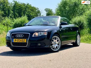Audi A4 Cabriolet 2.0 TFSI Automaat Leder Clima Navi Stoelverwarming Dealer Onderhouden Youngtimer B