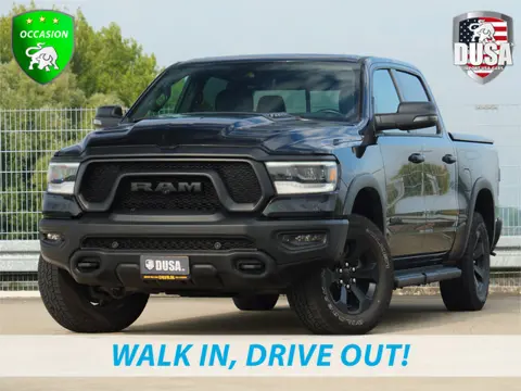 RAM 1500 Rebel | 3.6L V6 | Crew Cab | Full | HUD | Leder | Digital dash | Panorama | Hardtop Deksel