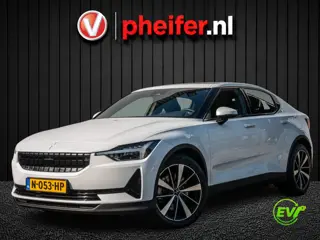 Polestar 2 Long Range Single Motor 78 kWh SOH 90% Trekhaak/ Panoramadak/ Camera/ Memory/ Cruise cont