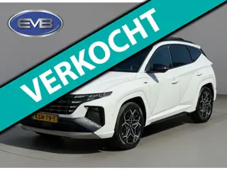 Hyundai Tucson 1.6 T-GDI PHEV N Line Sky 4WD, panoramadak, 360 camera, lederen sportinterieur, afn.t