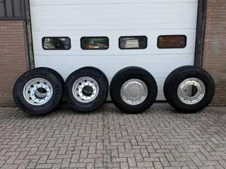 Alcoa Dura bright velgen / Michelin 315/70 + 385/65 80% / Jaar: 2025 / Z.G.A.N. !!! HT1460