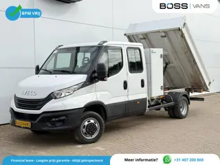 Iveco Daily 35C16 3.0 Dubbele Cabine Kipper Dubbellucht 3,5t Trekhaak 6 Stoelen Airco Cruise Control