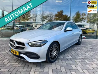 Mercedes-Benz C-klasse 200 Luxury Line, 1e eigenaar, NAP, CarPlay, Leder, DISTRONIC, 18 inch