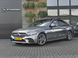 Mercedes-Benz C-klasse 160 Business Solution AMG Facelift Panoramadak Digitaal display Alcantara Nav