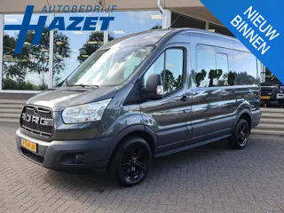 Ford Transit 330 2.0 TDCI 130 PK L2H2 DUBBEL CABINE 5-PERS. *85.969 KM* | EURO 6 | TREKHAAK 2650 KG 