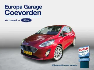 Ford Fiesta 1.0 EB 100PK Titanium | DEALER OND | ADAP. CRUISE | TREKHAAK | CAMERA | CLIMA | VOORRUIT