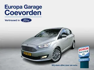 Ford C-Max 1.0 EB 125PK Titanium | ADV. TECH PACK | CLIMA | KEYLESS | TREKHAAK | NETJES ONDERHOUDEN 