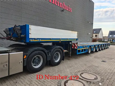 OZGUL LWS 8 Axle Semi trailer 8 Meter Extandable Powersteering 2 liftaxles!