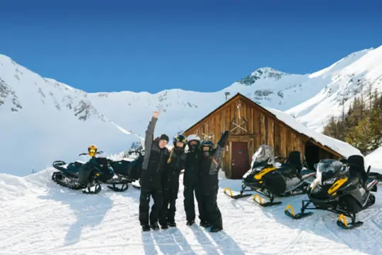 Sneeuwscootertocht vanuit Panorama