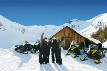 Sneeuwscootertocht vanuit Panorama