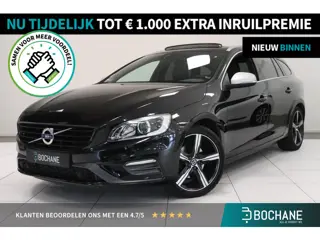 Volvo V60 2.0 T4 R-Design | Camera | Schuif/kanteldak | Leder | Navigatie | Trekhaak | Cruise | Stoe