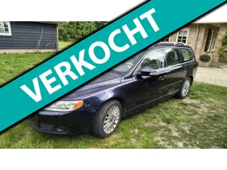 Volvo V70 2.5T Summum 6-speed LPG G3 Donkerblauw Metallic, Beige Leder, Nieuwe Koppeling, Nwe All Se