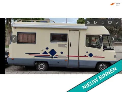 Fiat FFB TABBERT 580 rs, TOP STAAT 1ste eigenaar