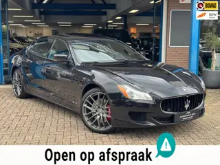 Maserati Quattroporte 3.0 S Q4 AUT 2013 Zwart Dak LEDER NAP!