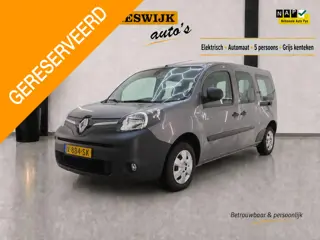 Renault Kangoo Z.E. Maxi Airco | Navigatie | SOH 97% |Incl. Batterij | 5 zitplaatsen