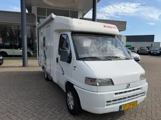Foto 14 van Fiat 230 1.9 TD Luifel, kookstel 2 pits, koelkast met vriesvak, gasfles, tv+schotel, boiler, douche,