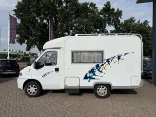 Foto 13 van Fiat 230 1.9 TD Luifel, kookstel 2 pits, koelkast met vriesvak, gasfles, tv+schotel, boiler, douche,