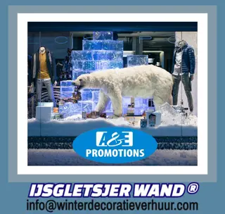 verhuur wintermagie aankleding sneeuw ijseffect etc. t. 0599 41 62 00