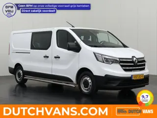 Renault Trafic 2.0DCi 130PK Lang Dubbele Cabine | 6-Persoons | Multimedia | Airco | Cruise | Trekhaa