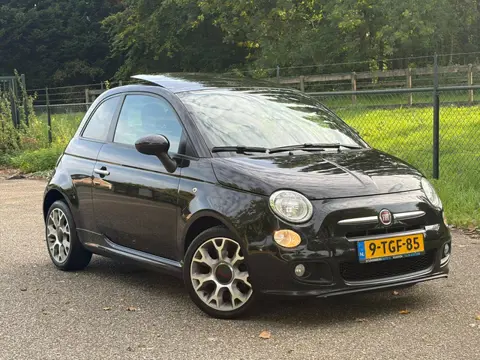 Fiat 500 0.9 TwinAir Lounge /Schuif-Kanteldak/Sport/Airco/