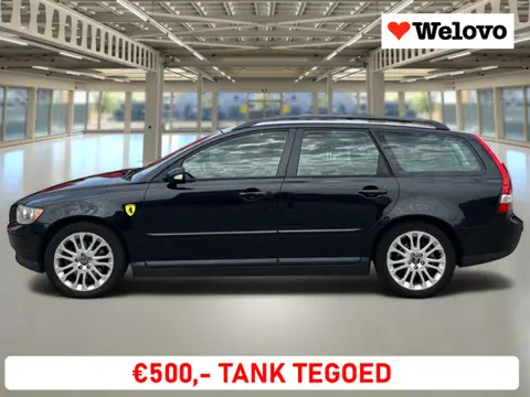 Volvo V50 2.4 Edition II Garantie, Trekhaak, Fijne 5 cilinder, rijklaar.