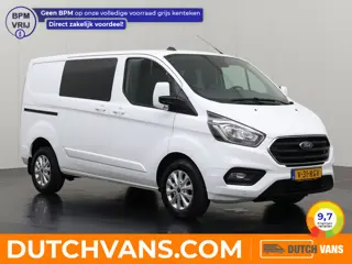 Ford Transit Custom 2.0TDCi 130PK Automaat Limited Dubbele Cabine | Navigatie | Camera | Airco | Cru