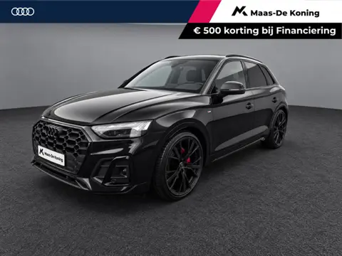 Audi Q5 55 TFSIe 367pk S edition Competition · Panoramadak · Camera · Luchtvering · Trekhaak · Leder