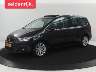 SEAT Alhambra 2.0 TSI Style | Panoramadak | Leder | Trekhaak | Park assist | Stoelverwarming | Navig