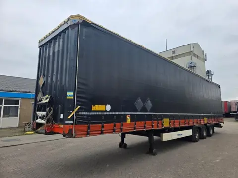 Krone BPW - DRUM 3-assige Schuifzeiltrailer - BPW - Trommelremmen - Luchtvering - 445/45 R19.5 - 39 