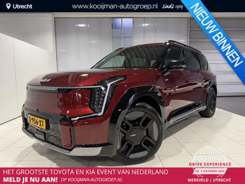 Kia EV9 GT-Line AWD 99.8 kWh Trekhaak 2.500 kilo trekgewicht, NL Auto, BTW Auto, tot 10 jaar garanti
