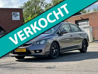 Honda Civic 1.3 Hybrid Comfort Automaat*Leder*Carplay*Cruise*Stoelverwarming*Clima*NAP*LM velgen*