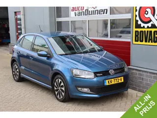 Volkswagen Polo 1.0 BlueMotion O.a: Airco, Cruise, Navi, Carplay, 4-seiz, Rijklaar, Etc. All-in prij