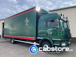 MAN TGM 12.250 4X2 BL EEV - Schuifzeilen bakwagen - Bouwjaar 2011 - APK 04-2027 !! - Km 757.214 - Sl