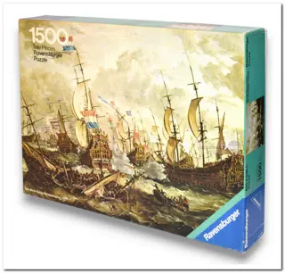 De vierdaagse zeeslag - Ravensburger - 1500 Stukjes