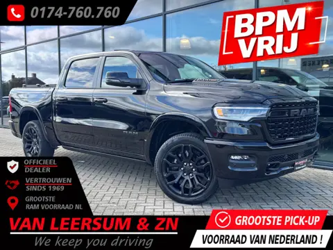 Dodge Ram 1500 Limited Night 540 PK | Diamondback | 3 jaar garantie | RAMbox | Elektrisch bedienbare
