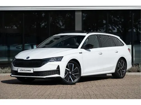 Škoda Octavia Combi 1.5 TSI MHEV Sportline Business | Pano | Trekhaak | ACC | Navi | Dodehoekdet. | 