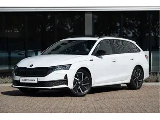 Škoda Octavia Combi 1.5 TSI MHEV Sportline Business | Pano | Trekhaak | ACC | Navi | Dodehoekdet. | 