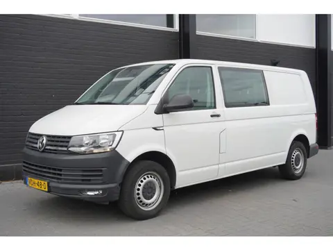 Volkswagen Transporter 2.0 TDI L2 Dubbel Cabine EURO 6 - Airco - Cruise - PDC - €15.900,- Excl.