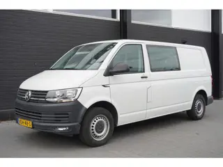 Volkswagen Transporter 2.0 TDI L2 Dubbel Cabine EURO 6 - Airco - Cruise - PDC - €15.900,- Excl.