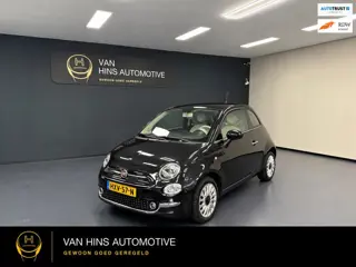 Fiat 500 1.2 Lounge |Panoramadak | sensoren | Navi | Cruise|Airco|Full option|