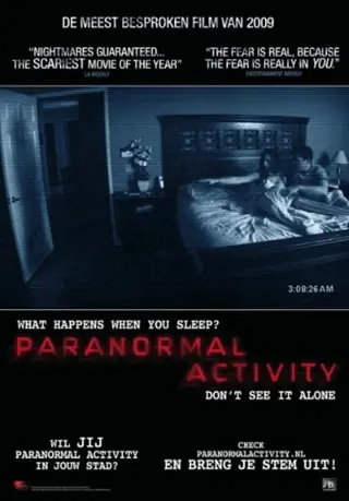 PARANORMAL ACTIVITY filmposter.