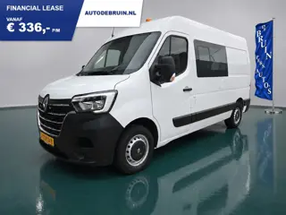Peugeot Boxer /Renault Master 2.3 dCi L2H2 DC 7-Persoons Airco Cruisecontrol 136Pk Dubbelcabine