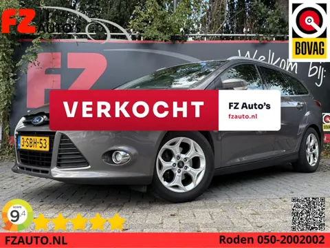 Ford Focus Wagon 1.0 EcoBoost Titanium - Navigatie - Trekhaak - Climate Control - Nieuwe Distributie