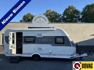 Hobby De Luxe 490 KMF met STAPELBED **6 Slaapplaatsen/Mover/1e eigenaar//Lichtmetalen velgen black/2