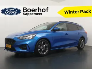 Ford FOCUS Wagon EcoBoost Hybrid ST Line 125PK | Stuur/Stoel/Voorruitverw. | Camera | 4 seiz. banden