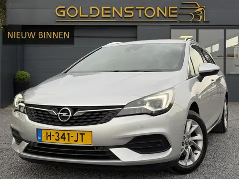 Opel Astra Sports Tourer 1.2 Elegance ✓110pk✓Camera✓Carplay✓Navi✓Halfleder✓Keyless✓Trekhaak✓Pdc V+A✓