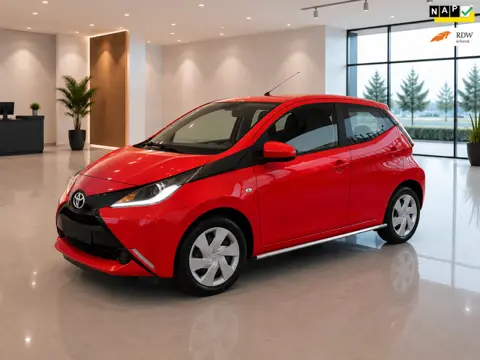 Toyota Aygo 1.0 5Drs NAP ( Netto prijs €4090 ) Cruise Control Bluetooth Elek.ramen Nw APK ( Nieuw Mo