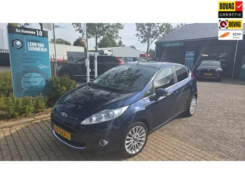 Ford Fiesta 1.25 Titanium l Nieuwe apk l Volledig onderhouden l Climacontrol l Bluetooth l Parkeerse