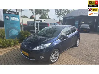 Ford Fiesta 1.25 Titanium l Nieuwe apk l Volledig onderhouden l Climacontrol l Bluetooth l Parkeerse